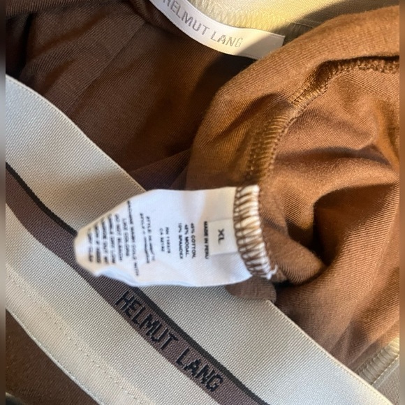 Helmut Lang LOGO BIKER SHORT Size XL - Picture 4 of 8